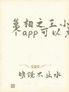 万相之王小说哪个app可以免费阅读