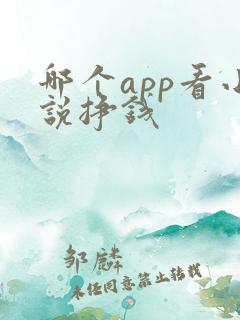哪个app看小说挣钱
