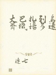 大巴扎到乌鲁木齐机场多远