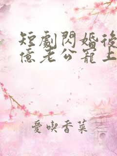 短剧闪婚后被千亿老公宠上天在线观看