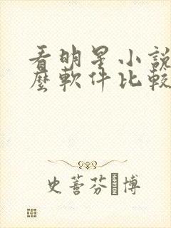 看明星小说用什么软件比较好 看明星小说用什么软件比较好