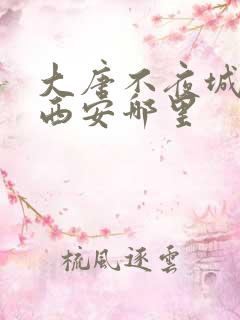 大唐不夜城属于西安哪里