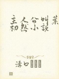 主人公叫叶辰萧初然小说