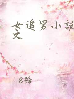 女追男小说甜宠文