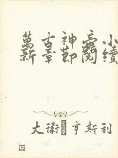万古神帝小说最新章节阅续