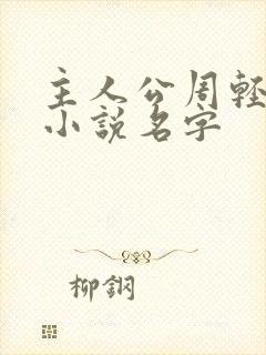 主人公周轻羽的小说名字