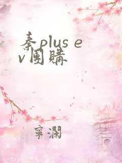 秦plus ev团购