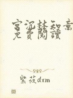 宫沉林知意全文免费阅读