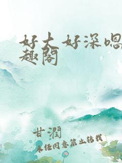 好大好深嗯啊笔趣阁