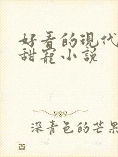 好看的现代言情甜宠小说