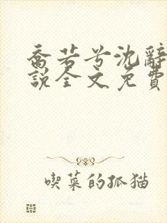 乔若兮沈辞安小说全文免费阅读