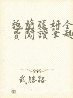 魏兰张妍全文免费阅读笔趣阁