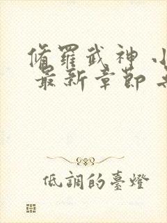 修罗武神 小说 最新章节 无弹窗