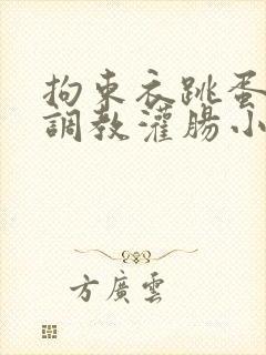 拘束衣跳蛋自缚调教灌肠小说