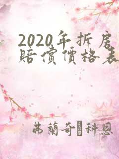 2020年拆房赔偿价格表 2020年拆房赔偿价格表