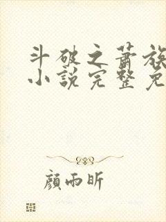 斗破之萧族冰圣小说完整免费