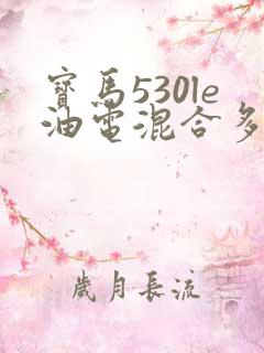 宝马530le油电混合多少钱 宝马530le油电混合多少钱