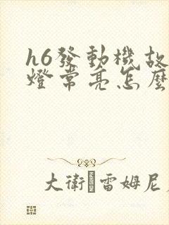 h6发动机故障灯常亮怎么回事 h6发动机故障灯常亮怎么回事