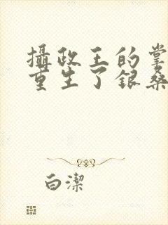 摄政王的掌中娇重生了银桑桑