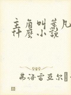 主角叫叶凡的是什么小说