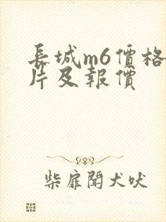 长城m6价格图片及报价