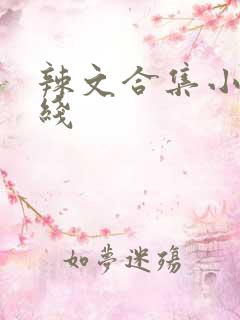 辣文合集小说在线