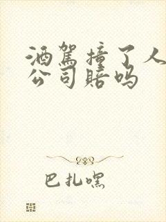 酒驾撞了人保险公司赔吗