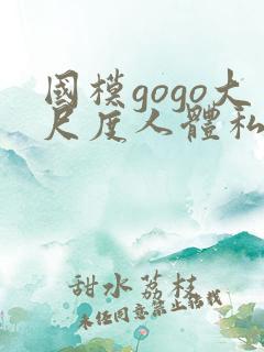国模gogo大尺度人体私拍