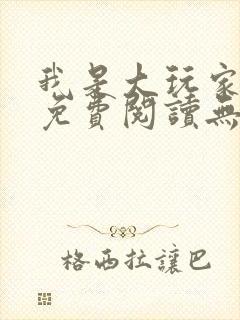 我是大玩家小说免费阅读无弹窗