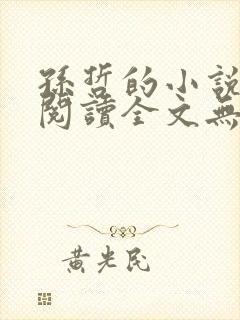 孙哲的小说免费阅读全文无弹窗