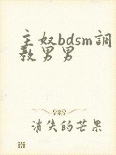 主奴bdsm调教男男