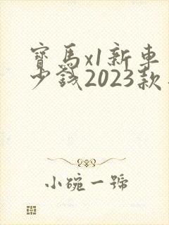 宝马x1新车多少钱2023款落地价
