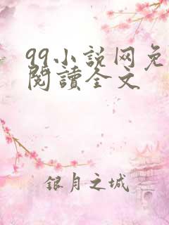 99小说网免费阅读全文