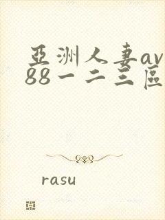 亚洲人妻av888一二三区
