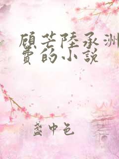 顾芒陆承洲全免费的小说