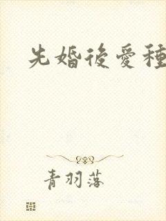 先婚后爱种田文