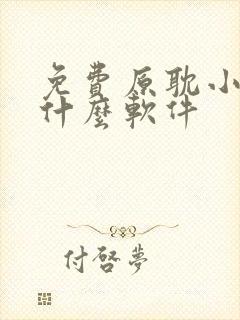 免费原耽小说用什么软件
