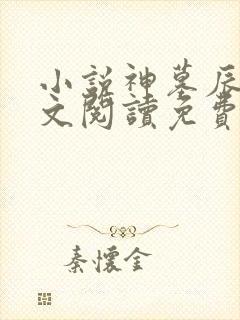小说神墓辰东全文阅读免费