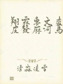 翔霖车文爽到头皮发麻河马的秘密
