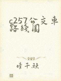 c257公交车路线图