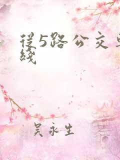 从5路公交车路线