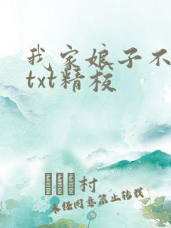 我家娘子不对劲txt精校 我家娘子不对劲txt精校