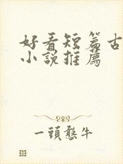 好看短篇古言情小说推荐
