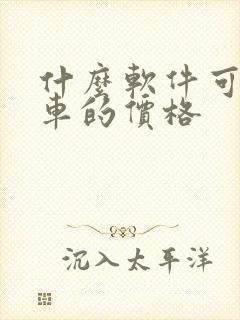 什么软件可以查车的价格