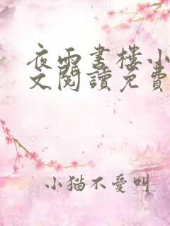 夜雨书楼小说全文阅读免费无弹窗