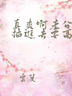 真爽啊老公快点插进去要高潮了