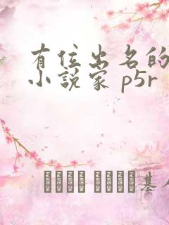 有位出名的推理小说家 p5r