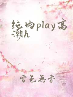 纯肉play高潮h