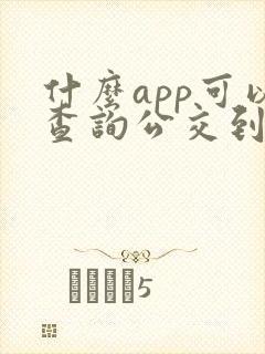 什么app可以查询公交到站时间