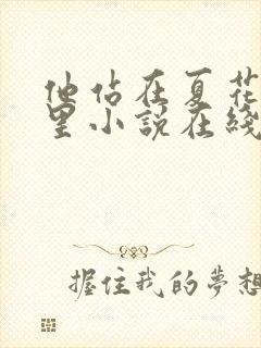 他站在夏花绚烂里小说在线阅读全文
